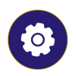 Gear Wheel Aligned Purple